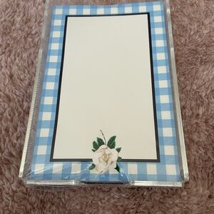Draper James Blue and White Notepad